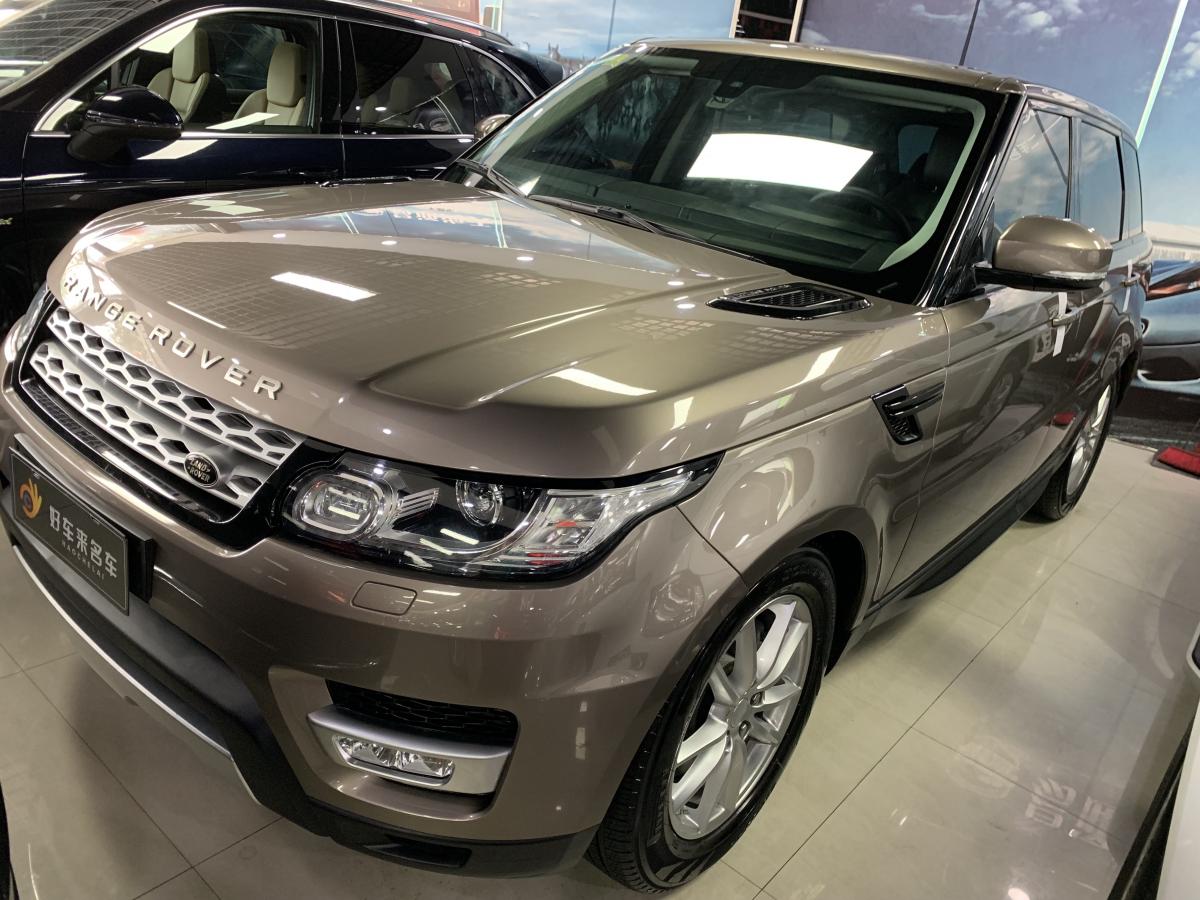 宜宾2016年1月路虎揽胜运动版2017款30v6schsedynamic香槟色自动档