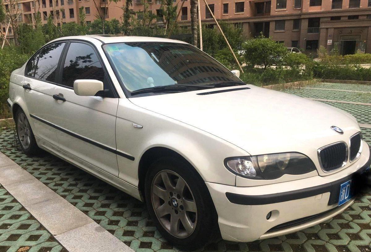 绍兴2005年6月宝马宝马3系宝马3系2004款318i白色自动档