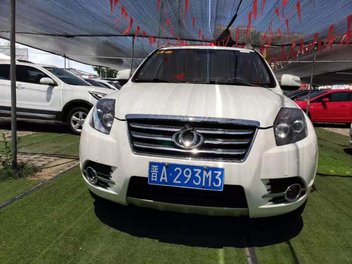 太原2014年9月吉利吉利gx72014款20l手动尊贵型白色自动档