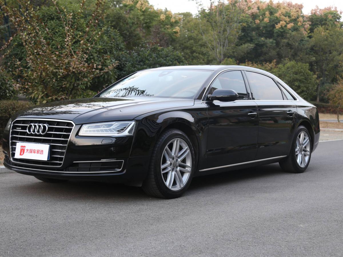 南京2018年9月奥迪奥迪a82017款a8l40tfsi舒适型黑色自动档