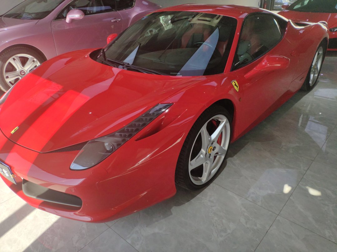 北京2012年3月法拉利4582012款45litalia中国限量版红色自动档