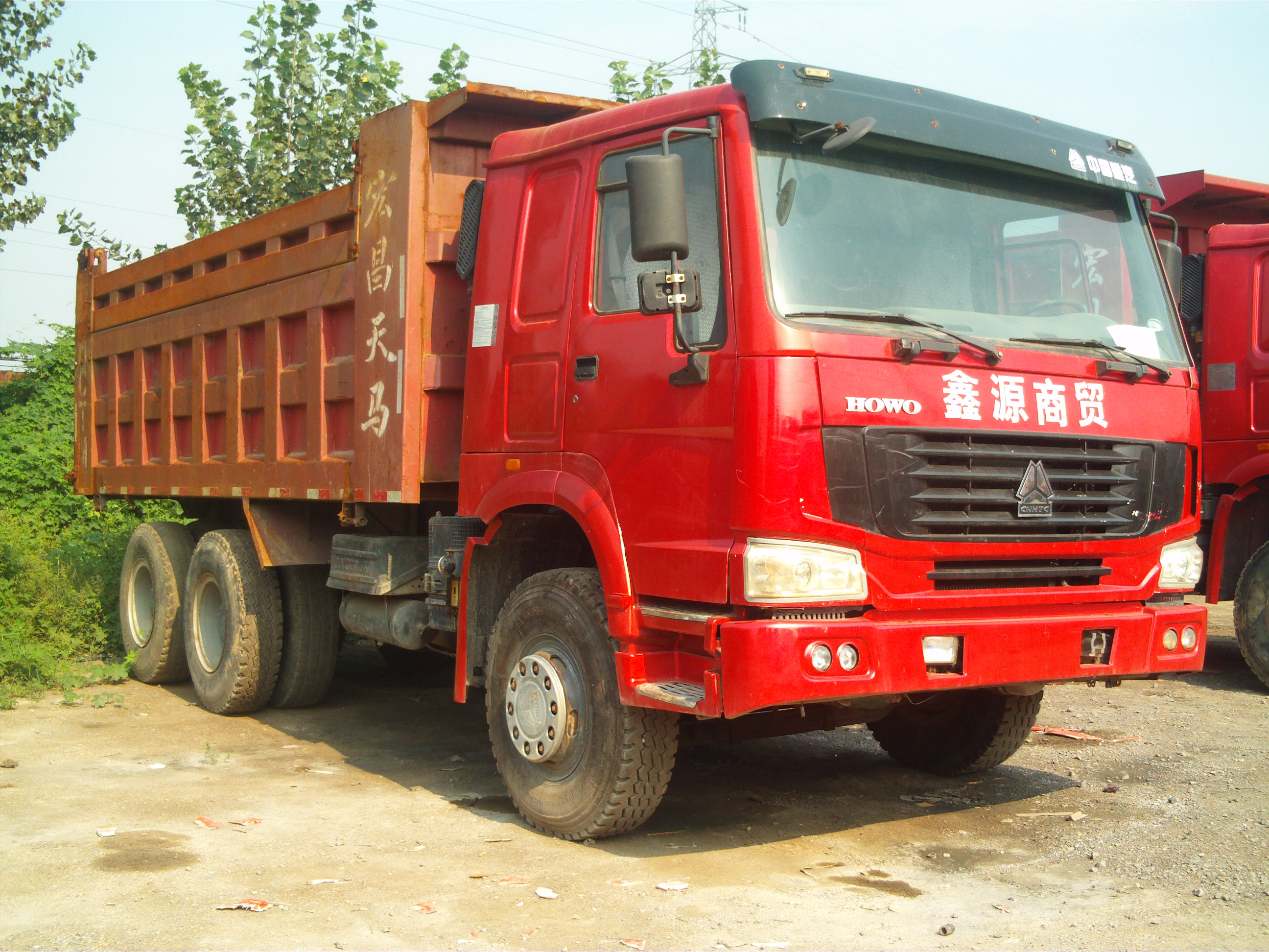 2010年8月 二手豪沃自卸车