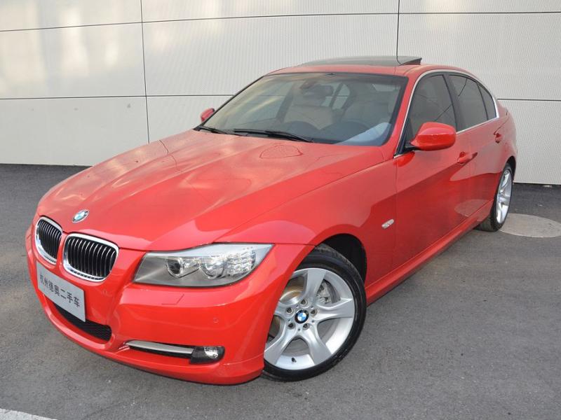 杭州2012年2月宝马3系25l325i豪华型红色手自一体