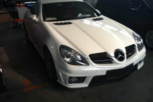 【杭州】2010年12月 奔馳 amg車系 slk55 amg 白色 自動檔