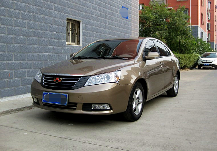 2011年6月帝豪 ec7 1.8mt旗舰型