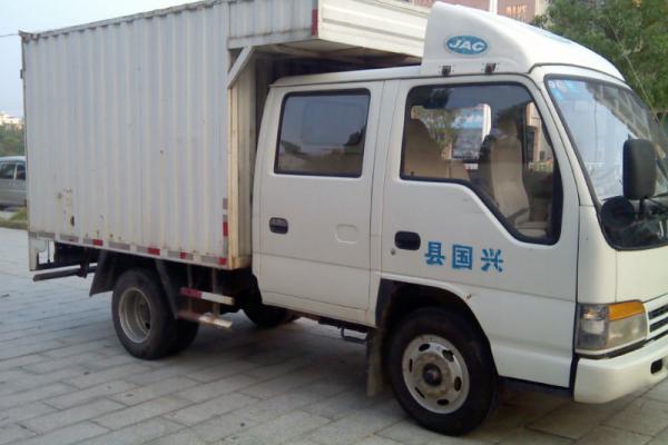 【赣州】2011年9月 江淮好运485柴油双排轻卡 灰色 手动挡