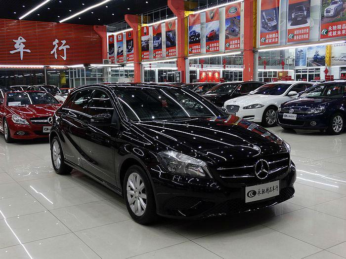 【苏州】2013年5月 奔驰 a级 a180 2013款 时尚型 黑色 自动档