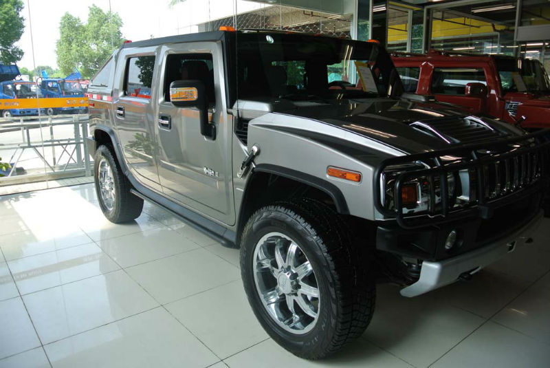 【杭州】2011年5月 悍马 h2 捍马6.2皮卡顶配 灰色 手自一体