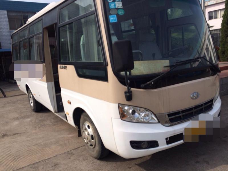 【芜湖】2012年6月 26座,jac中巴车 银灰 手动挡