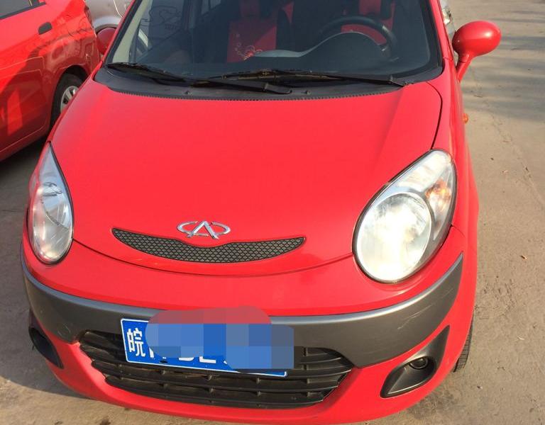 【蚌埠】2012年8月 奇瑞 qq 1.0 时尚版 红色 手动挡