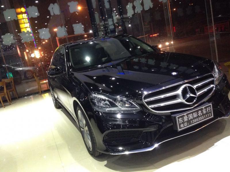 【烟台】2014年12月 奔驰 e级 e200l 2.0t 运动型 黑色 自动档