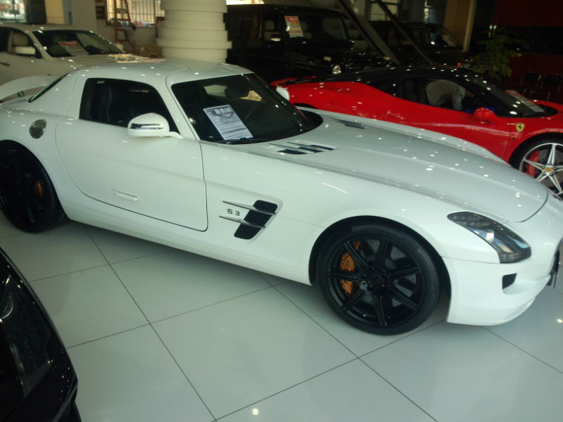 跑车 奔驰 进口奔驰汽车 上海二手sls amg 近年二手sls amg比较 车辆