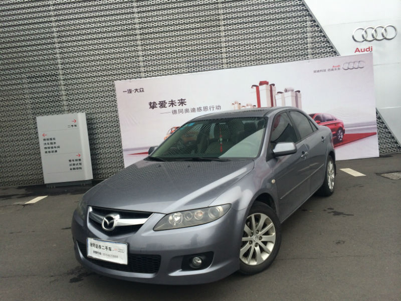 无锡2011年6月马自达马自达62010款20豪华版灰色自动档