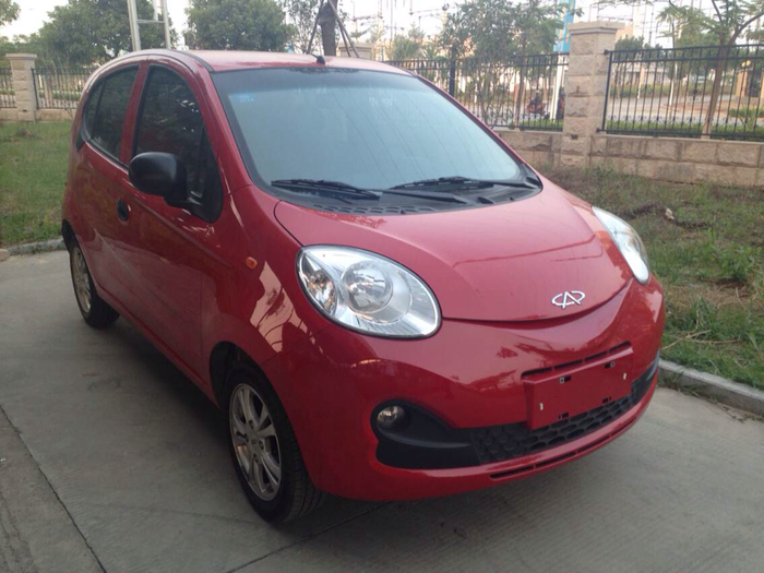 【福建】2014年3月 奇瑞 qq 2013款 奇瑞qq3ev-cvt启航升级版 红色