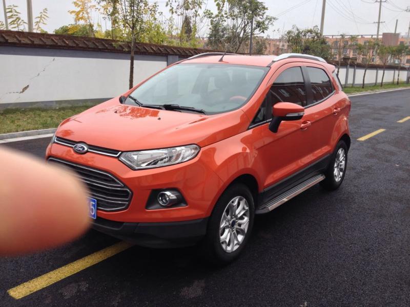 【宿迁】2013年12月 福特 翼搏 1.5 尊贵型 橙色 手自一体