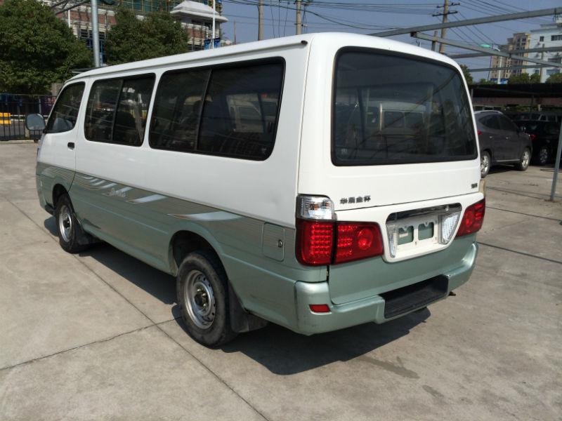 【温州】2009年8月 金杯 海狮 6座位小型蓝牌柴油车 白色 手动挡