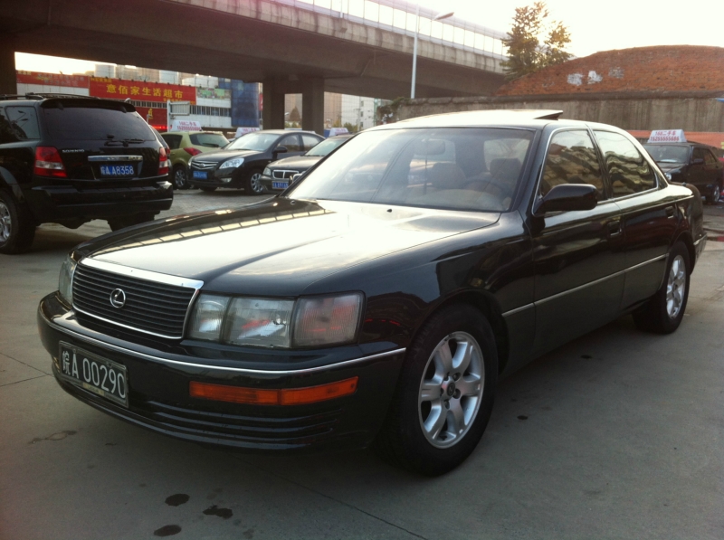 【合肥】1994年3月 雷克萨斯 ls 1995款 4.0 自动 黑色 自动档
