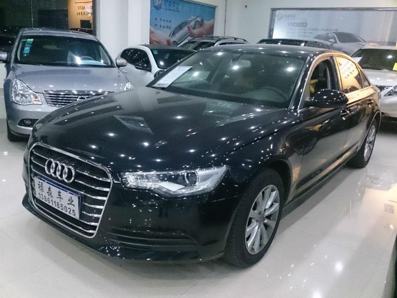 【常州】2013年4月 奥迪 奥迪a6l a6l 2.0tfsi 舒适型 黑色 自动档