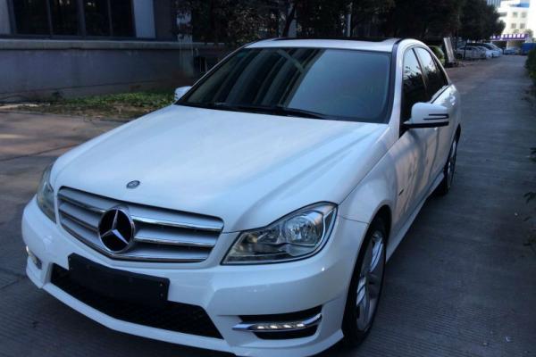 【宁波】2013年12月 奔驰奔驰c180 白色 白色 手自一体