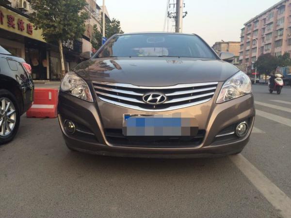 现代 伊兰特  2011款 1.6L 手动豪华型