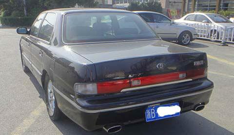 韩国现代汽车老款王朝图片