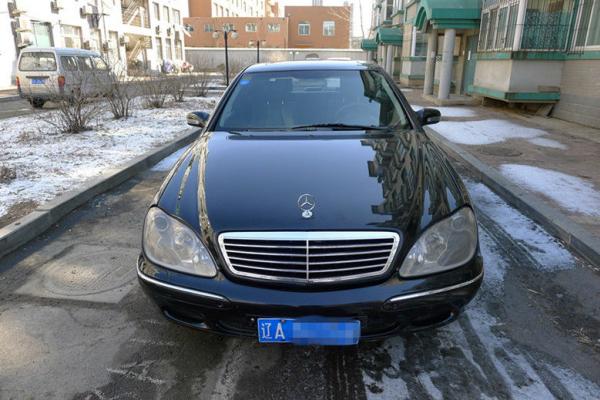 【辽宁】1999年2月 奔驰 s级 s500l 黑色 自动档