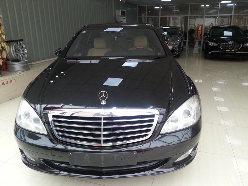 淮安2008年10月奔驰s500黑色自动档