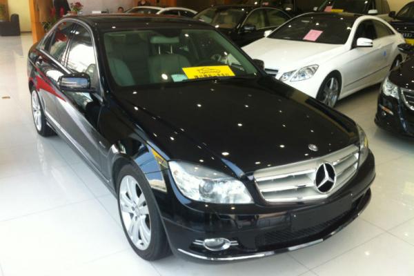 【温州】2011年4月 奔驰 c级 c200 cgi 优雅型 22.8万