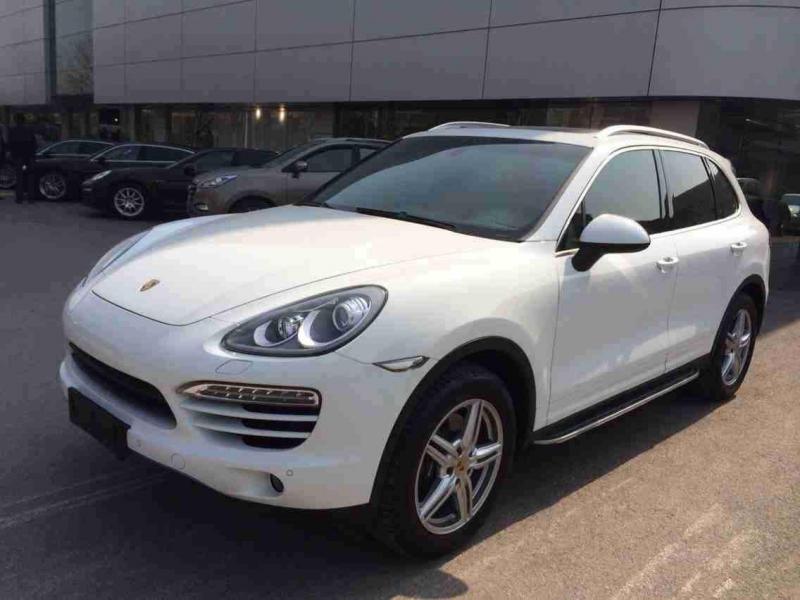 温州未上牌保时捷卡宴cayenne3030platinumedition白色自动档
