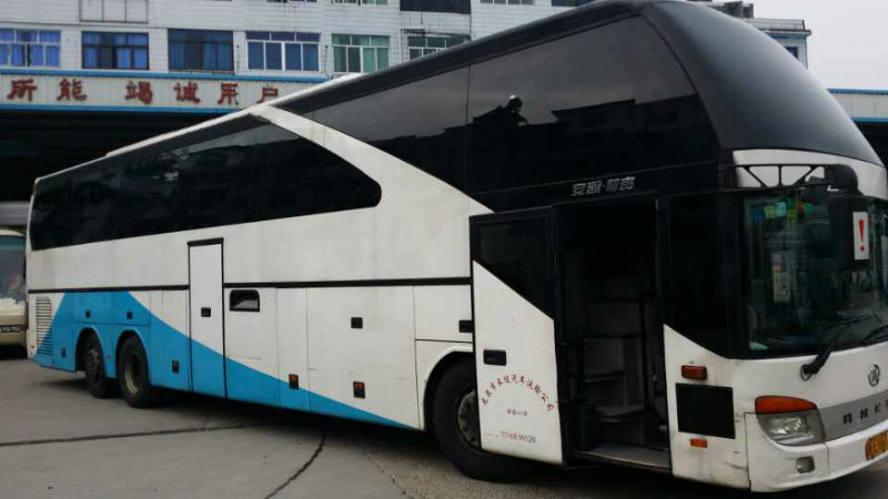 【丽水】2010年1月 安凯尊贵 白色 手动挡