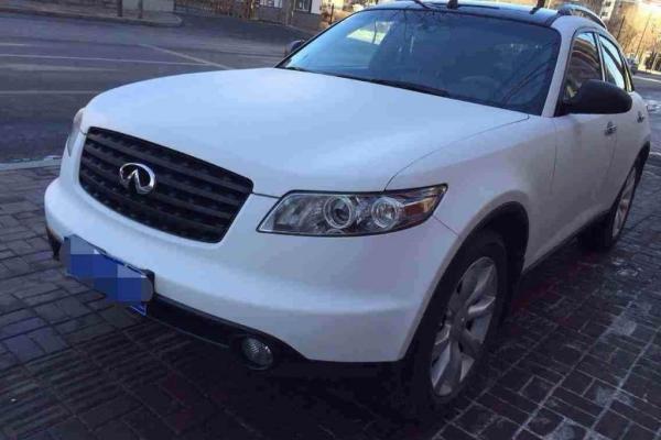 08款英菲尼迪fx35,提速给了,原车橙色                    微信:三七