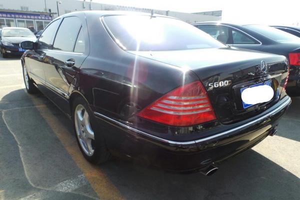 【北京】2004年7月 奔驰 s级 s600l 34万