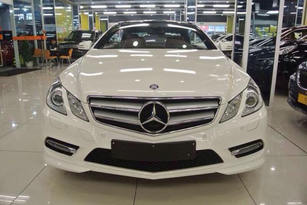 【台州】2014年12月 奔驰 e级双门轿跑车 e200 coupe 白色 手自一体