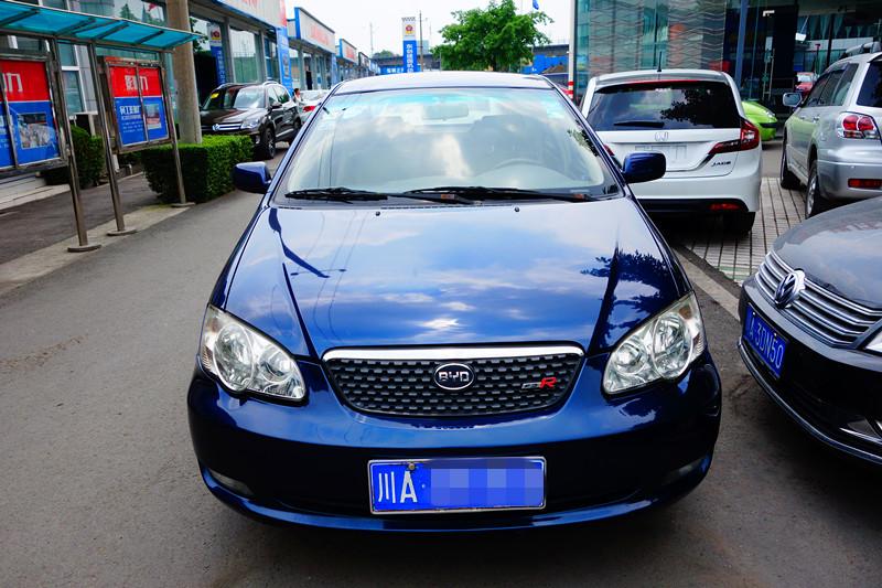 【成都】2009年10月 比亚迪 f3r 1.5l gl-i 金钻版舒适型 蓝色 手动挡