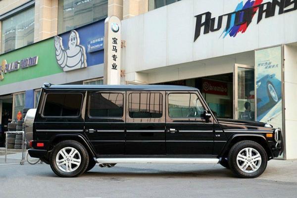 奔驰g550amg 2014年4月上户2000多公里.原装巴博斯加长奔驰商务车.
