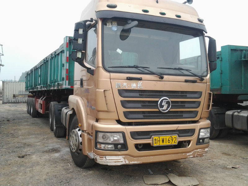 2013年4月二手陕汽德龙m3000双驱半挂车