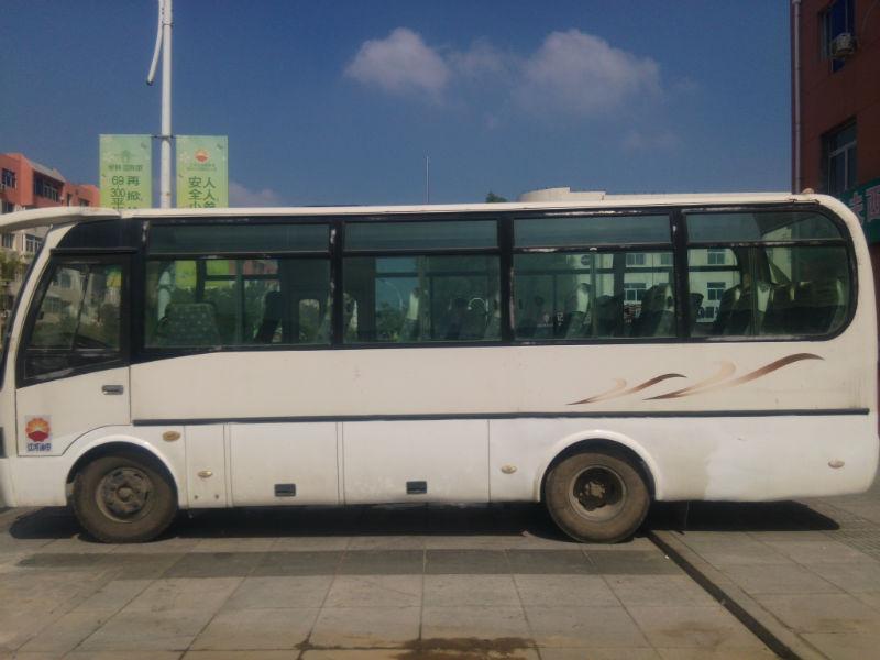 【盘锦】2006年10月 出租出售28座宇通客车 白色 手动挡