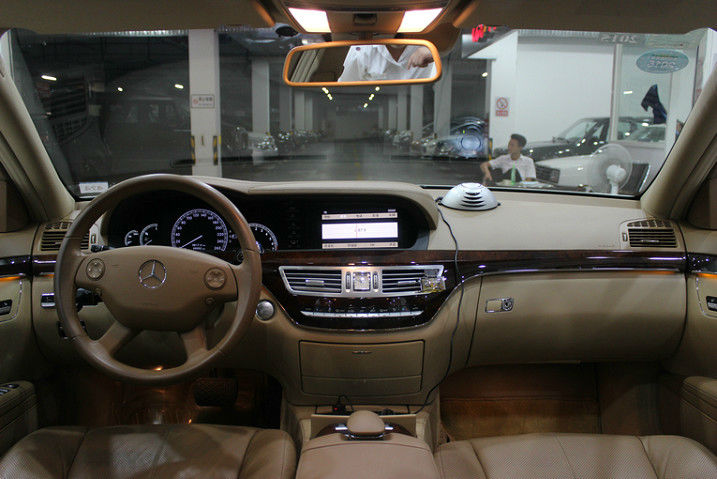 【上海】2008年1月 奔驰 s级 s350l 3.5 豪华型 香槟色 手自一体