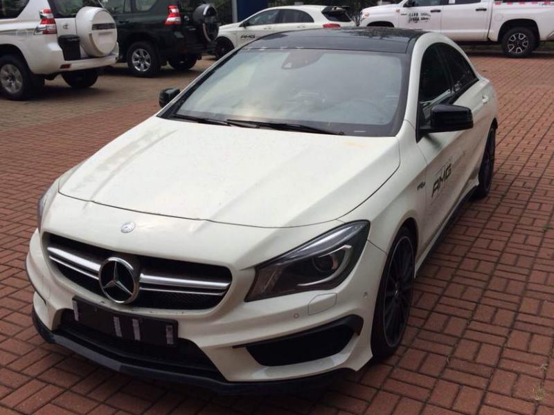 【濟南】未上牌 奔馳 cla amg cla45 amg 4matic 2.0t 白色 手自一體