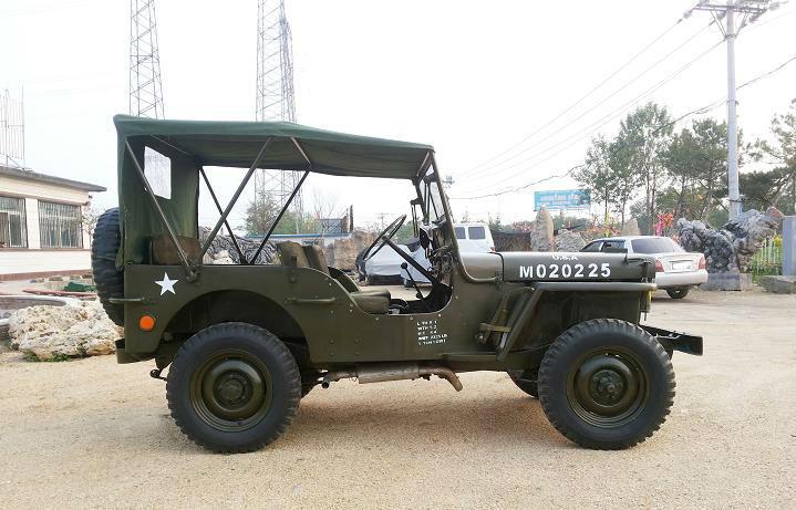 【大连】未上牌 jeep 二战时期的产物,越野鼻祖威利斯老爷车 绿色