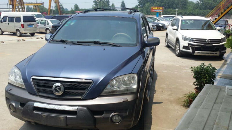 【扬州】2006年2月 起亚索兰托 蓝色 手自一体