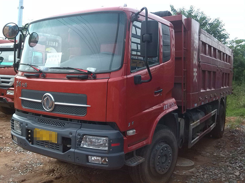 【宜春】2012年3月 东风天锦单桥自卸车多台转让 橙色 手动挡