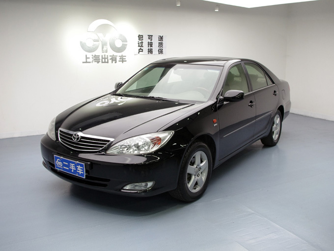 【上海】2003年9月 丰田 凯美瑞 2.4 03款佳美2.4 黑色 自动档