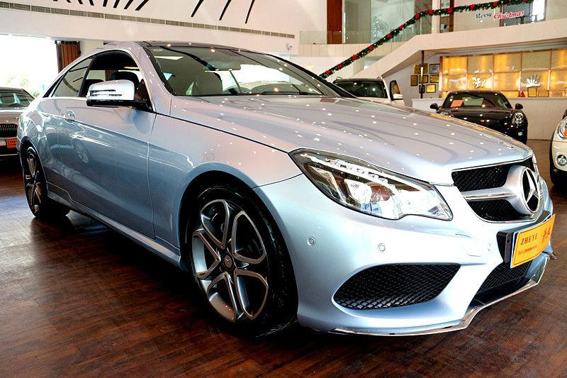 【温州】2014年4月 奔驰 e级 e260 coupe 2.0t 银灰 自动档