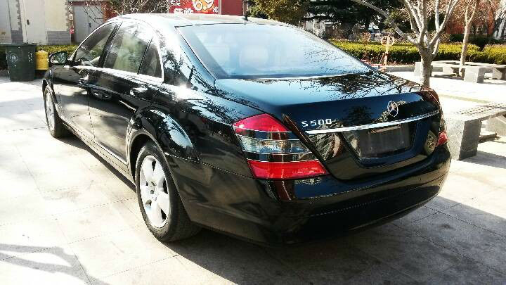 【青岛】2006年12月 奔驰 s级 s500 5.5 v8 黑色 自动档