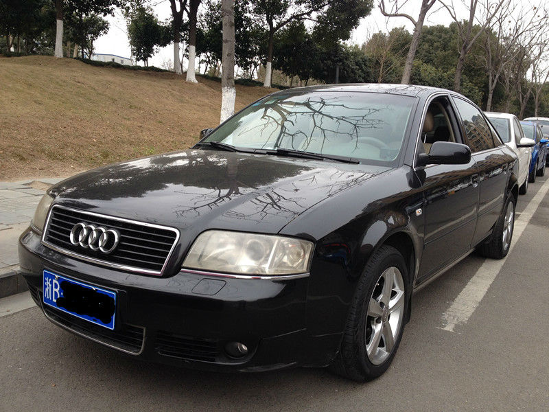 【宁波】2003年12月 奥迪a6l 黑色 黑色 手自一体