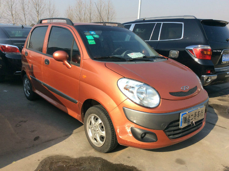 【山东】2012年8月 奇瑞 qq 高配私家车 橙色 手动挡