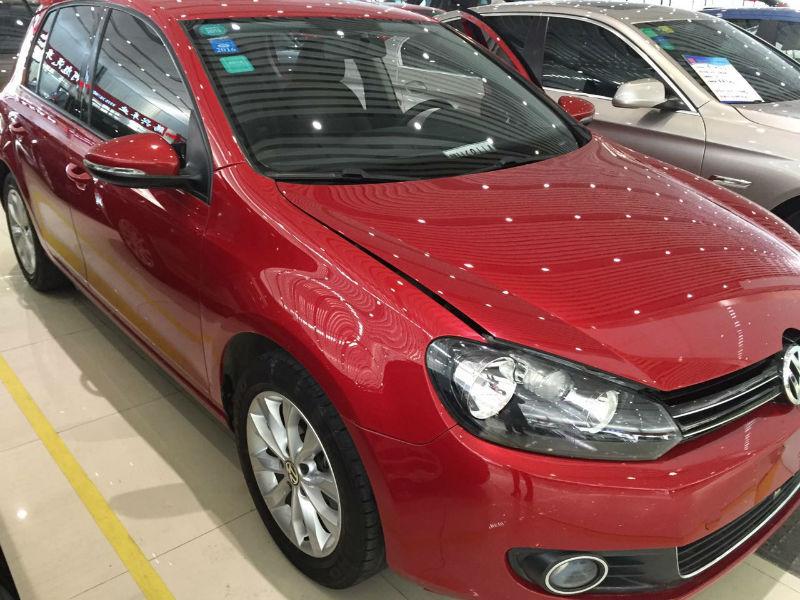 【台州】2012年7月 大众 高尔夫 7 1.4tsi 舒适型 红色 自动档