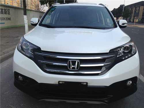 【宁波】2014年2月 本田crv2.4豪华版 银灰 自动档