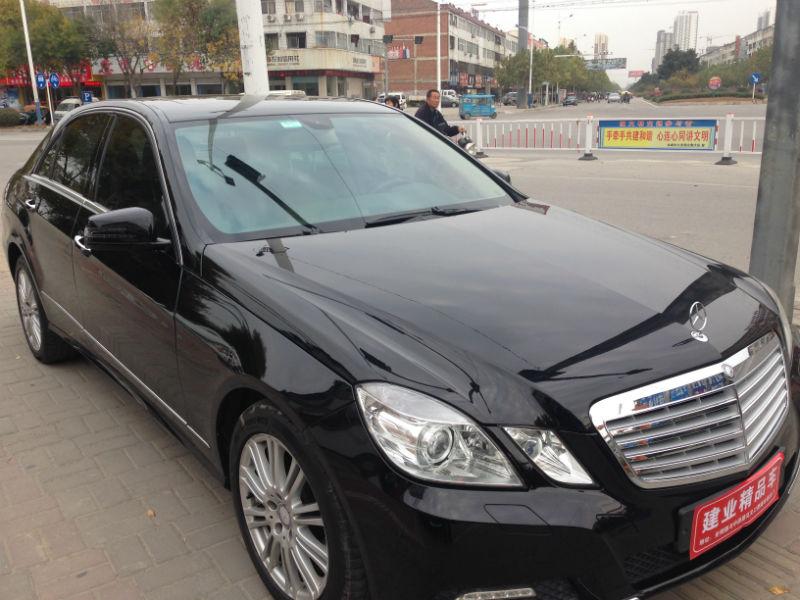 【商丘】2010年12月 奔驰 e级 e300 3.0 优雅型豪华版 黑色 手自一体